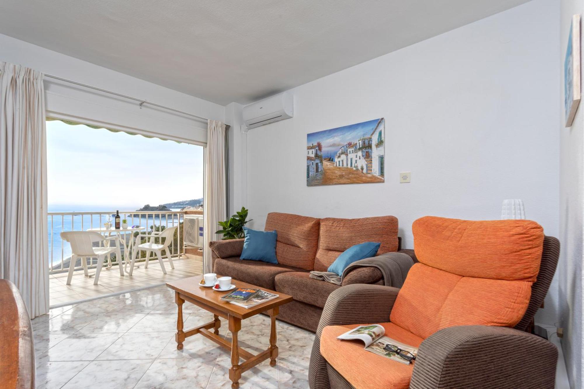 1003 - Seafront Apartment On El Paseo - Air Conditionning - Wi-Fi - Smart Tv Almuñécar المظهر الخارجي الصورة